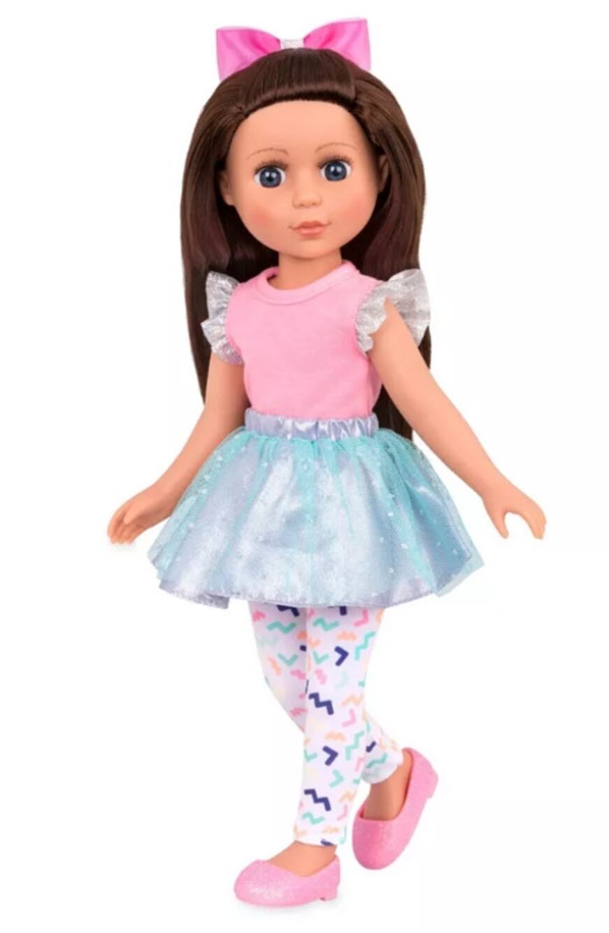 Glitter Girls 14" Poseable Fashion Doll - Candice Brown Hair Blue Eyes Brand New